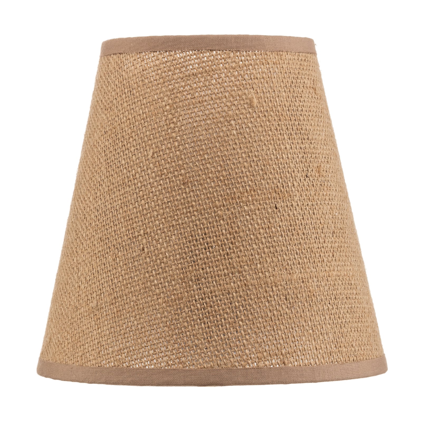 Lampeskjerm Cone AB tekstil lysebrun E14 Ø15 cm side