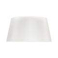Lampeskjerm Cone chintz ecru/hvit forfra