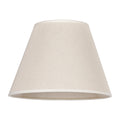 Lampeskjerm Mini Romance for gulvlampe bomull beige forfra