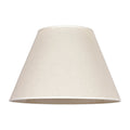 Lampeskjerm Pseudosofia for gulvlampe bomull beige forfra