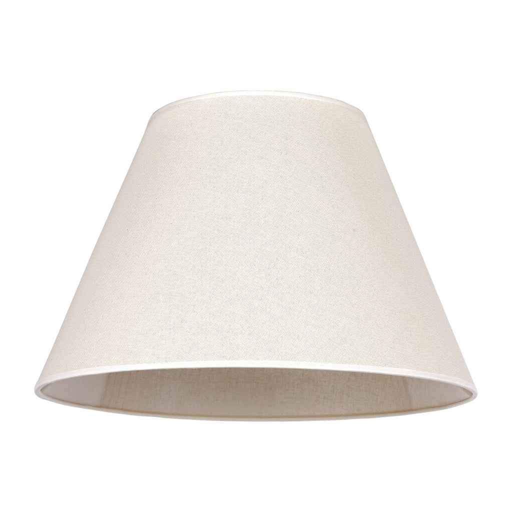 Lampeskjerm Pseudosofia for gulvlampe bomull beige bakside