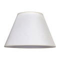 Lampeskjerm Pseudosofia for gulvlampe bomull ecru Ø45 cm forfra