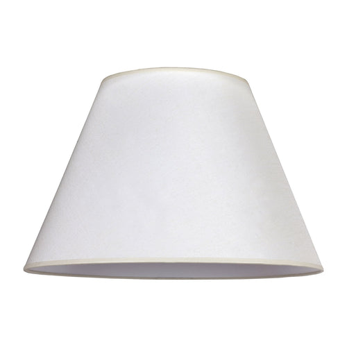 Lampeskjerm Pseudosofia for gulvlampe bomull ecru Ø45 cm forfra