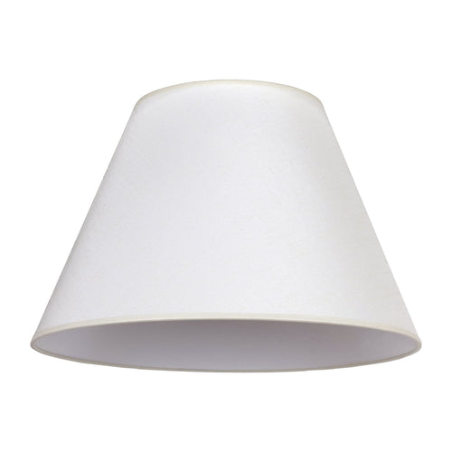 Lampeskjerm Pseudosofia for gulvlampe bomull ecru Ø45 cm bakside