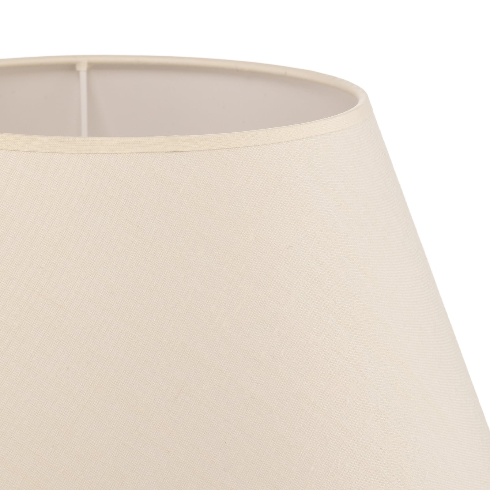 Lampeskjerm Pseudosofia for gulvlampe bomull ecru Ø45 cm tekstur
