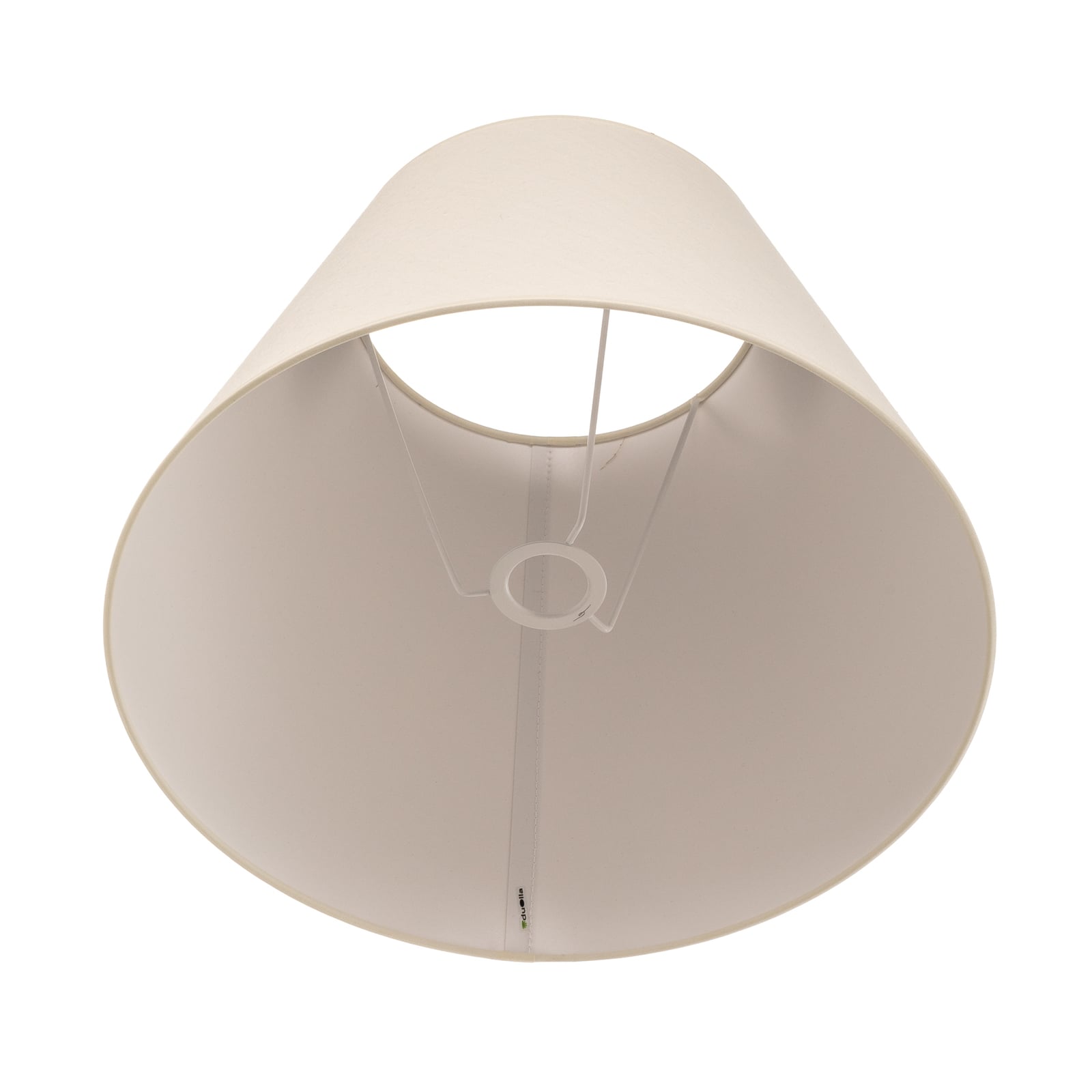 Lampeskjerm Pseudosofia for gulvlampe bomull ecru Ø45 cm miljøbilde