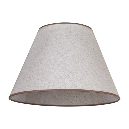 Bakside av Lampeskjerm Pseudosofia for gulvlampe bomull ecru Ø45 cm