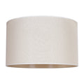Lampeskjerm Roller bomull beige Ø50 cm forfra