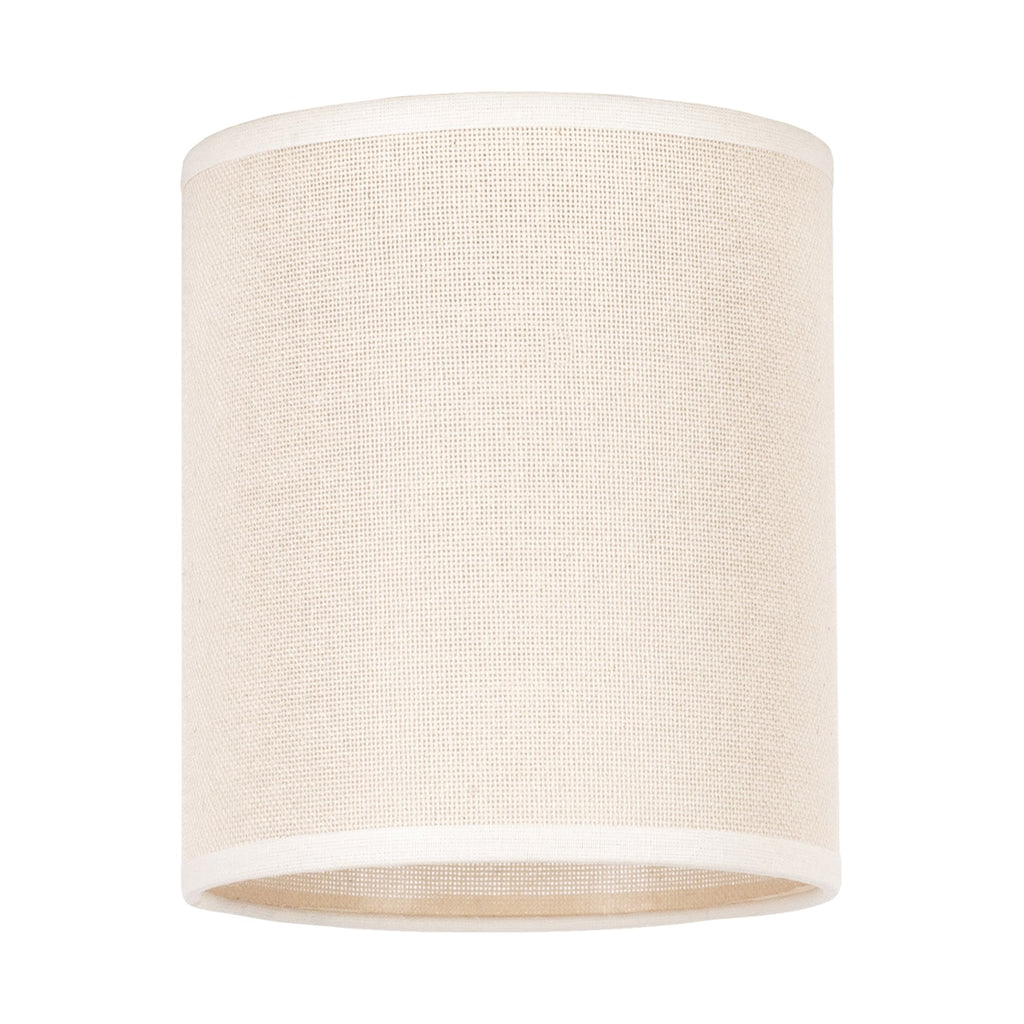 Lampeskjerm Roller bomull beige forfra
