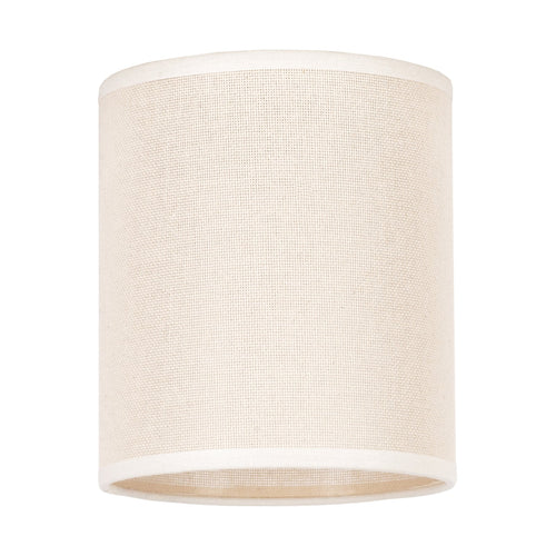 Lampeskjerm Roller bomull beige forfra