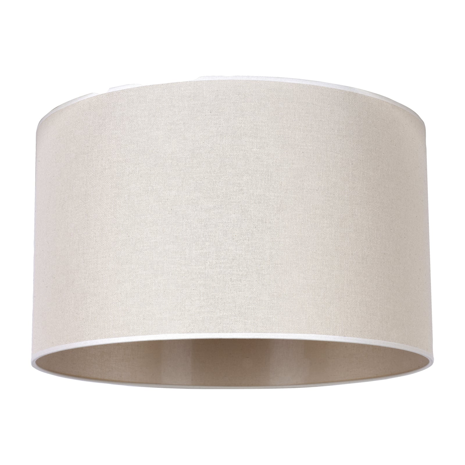 Lampeskjerm Roller bomull beige bakside