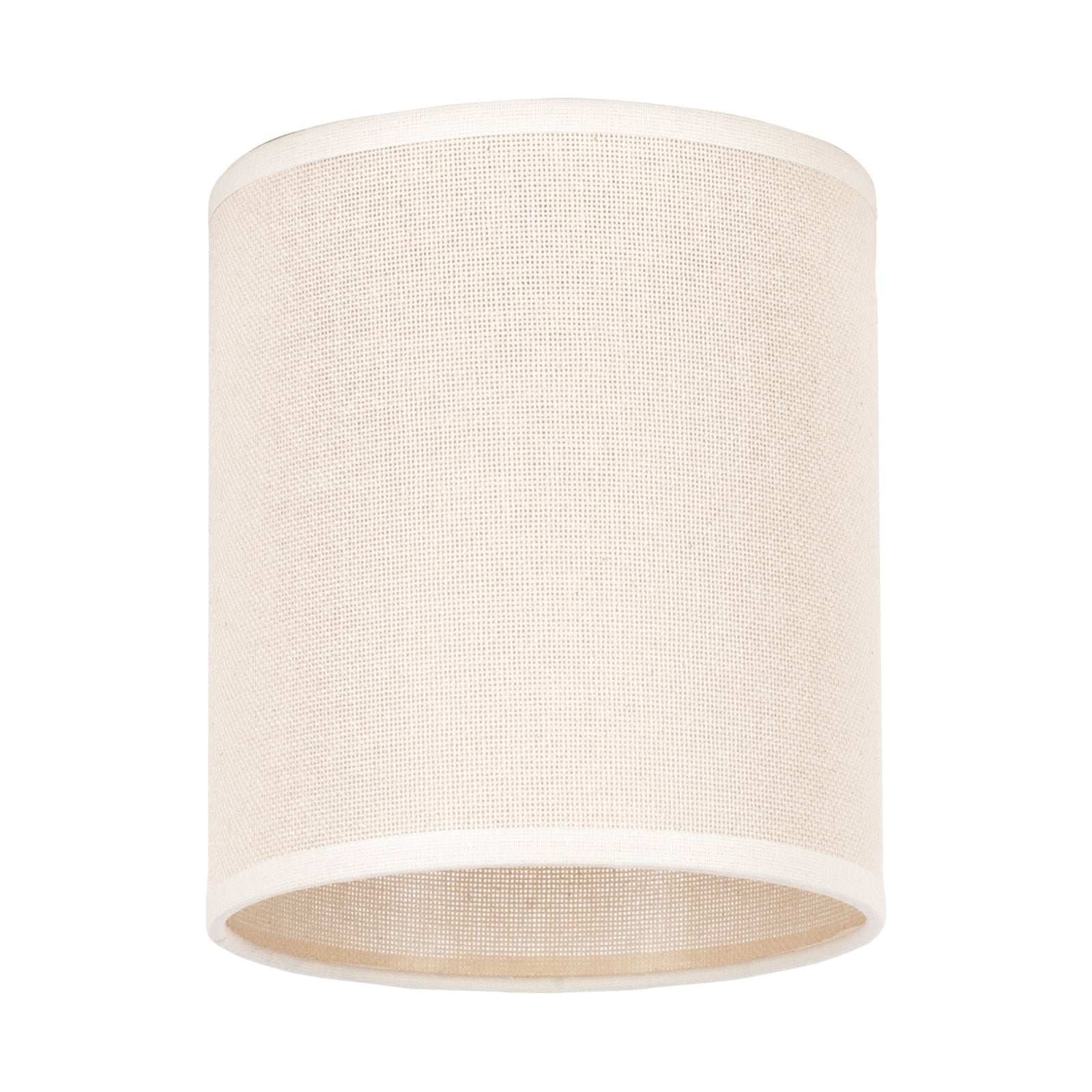 Lampeskjerm Roller bomull beige bakside