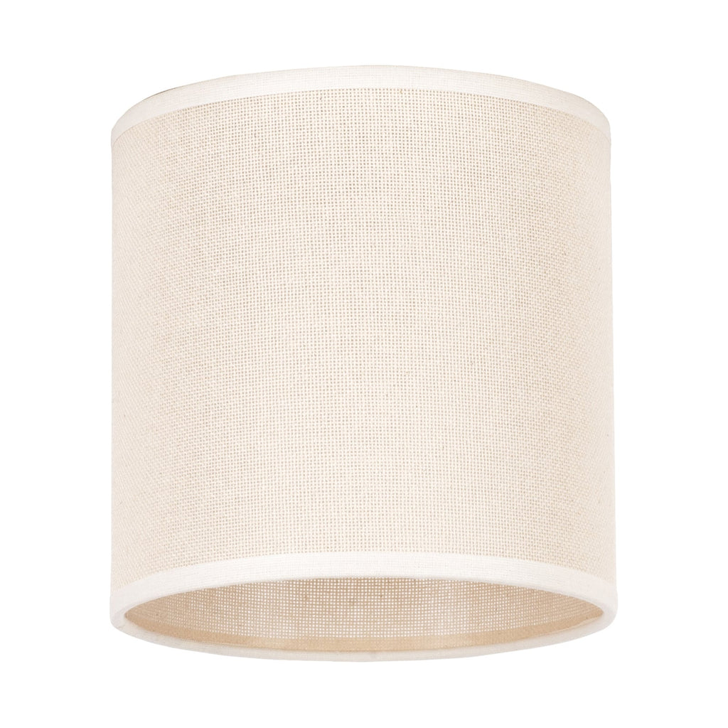 Lampeskjerm Roller bomull beige bakside