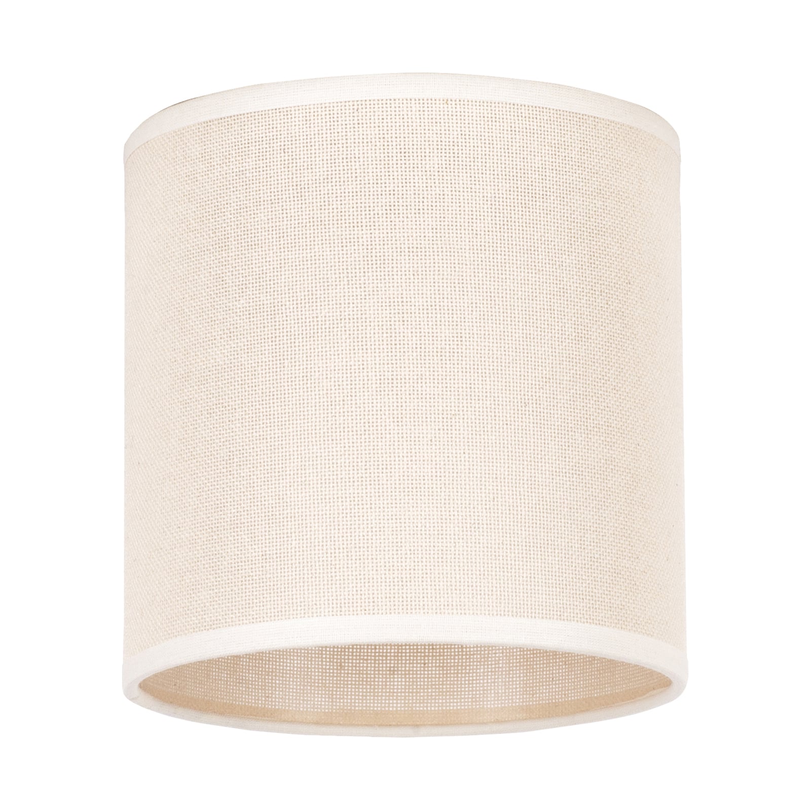 Lampeskjerm Roller bomull beige bakside