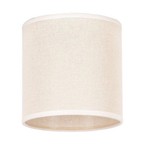 Lampeskjerm Roller bomull beige bakside