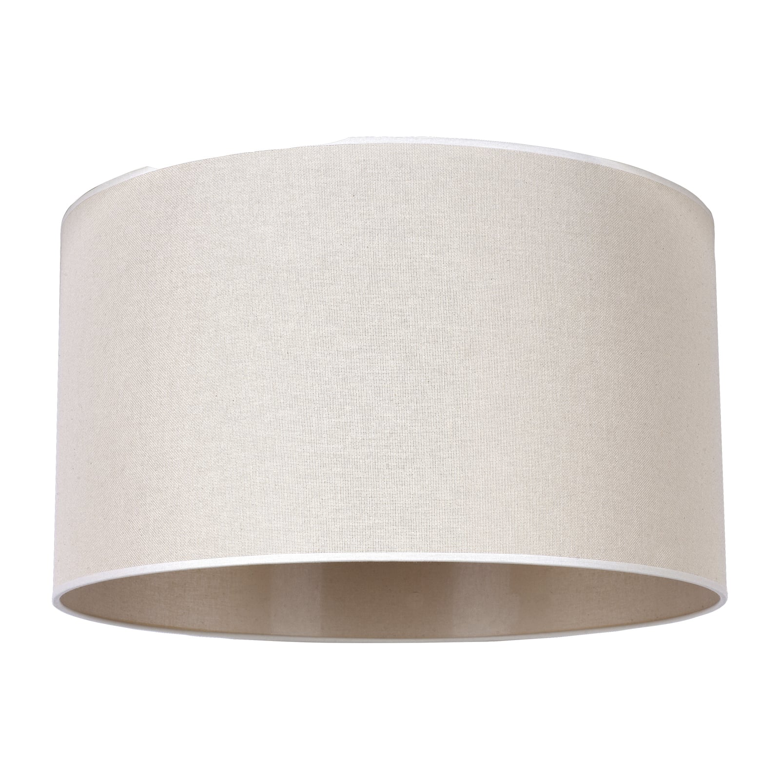 Lampeskjerm Roller bomull beige detalj av tekstur