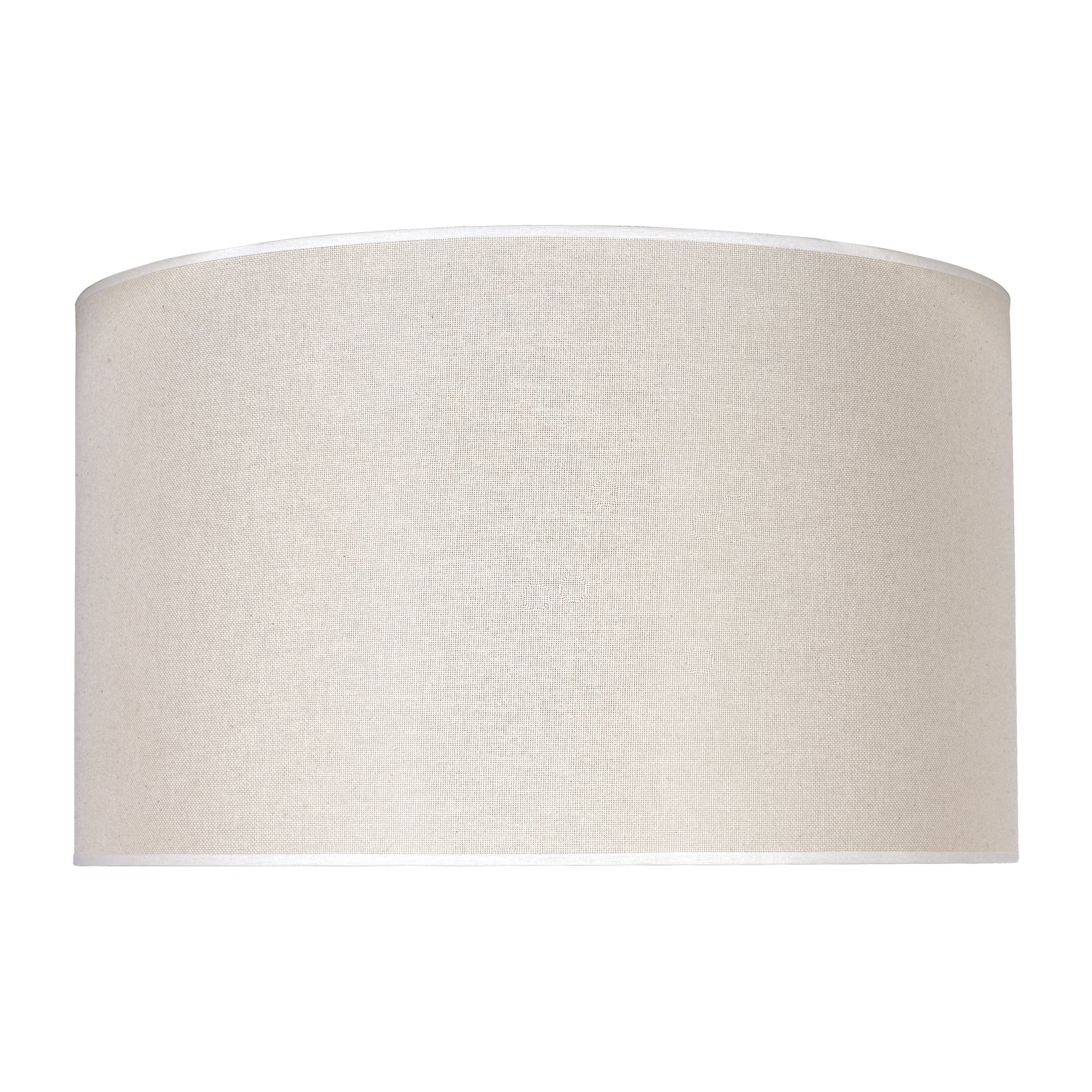 Lampeskjerm Roller bomull beige detalj