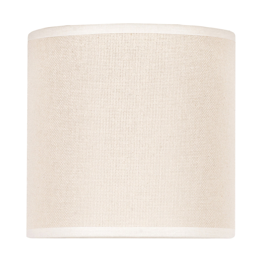 Detalj av Lampeskjerm Roller bomull beige materiale