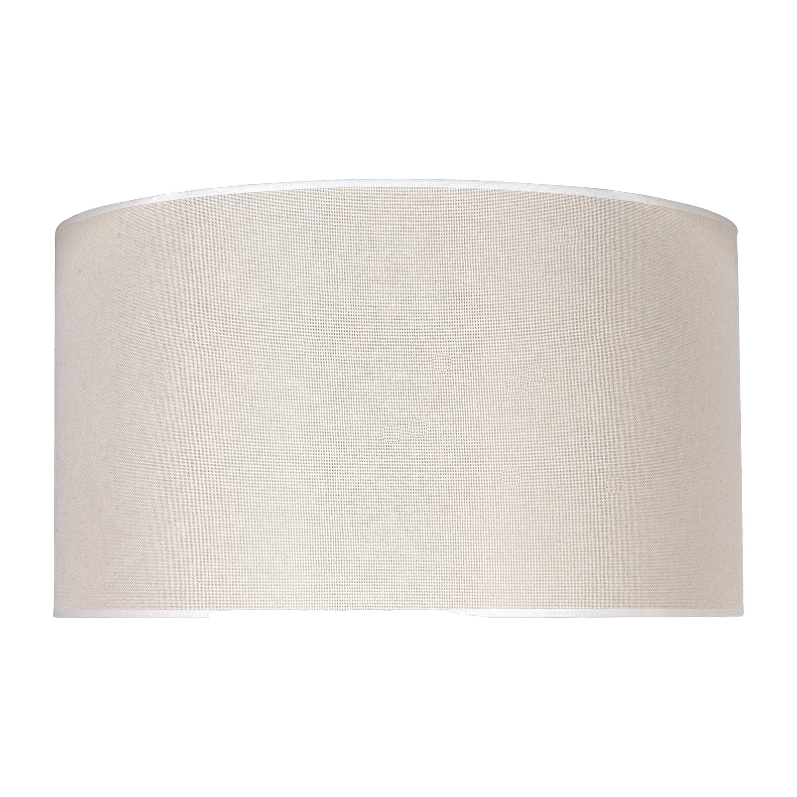 Lampeskjerm Roller bomull beige montert i rom