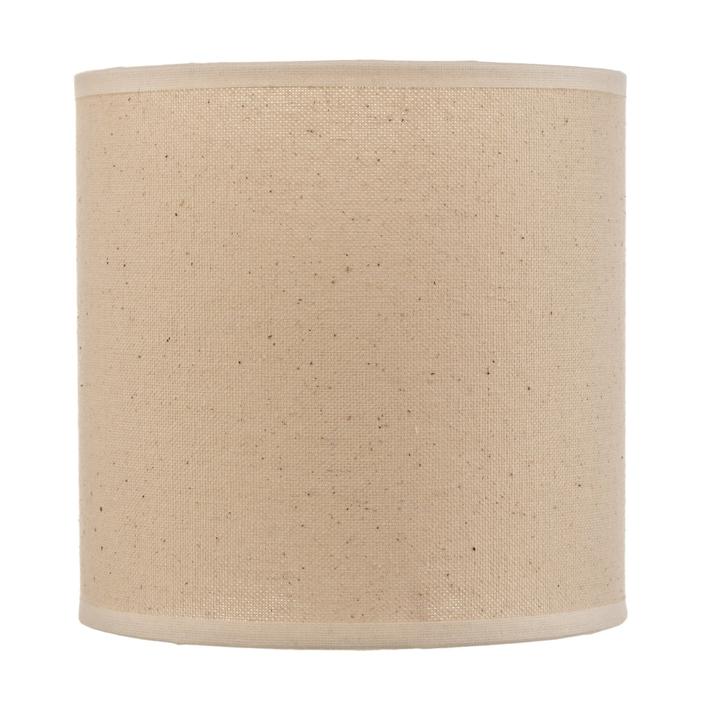 Lampeskjerm Roller bomull beige med E27 sokkel