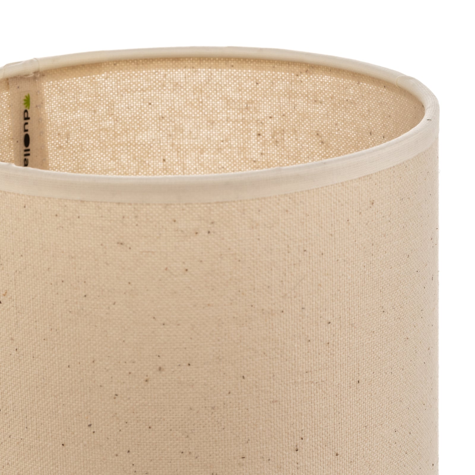 Sidebilde av Lampeskjerm Roller bomull beige