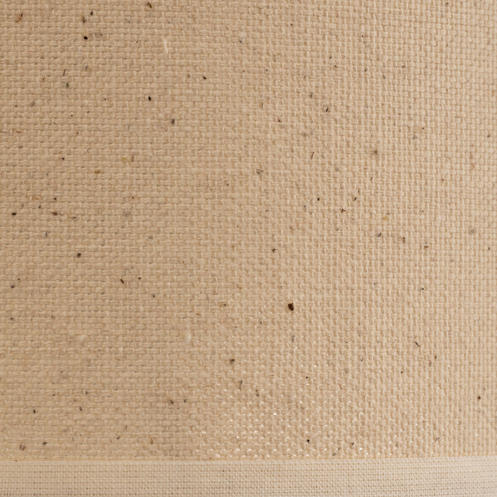 Lampeskjerm Roller bomull beige lys av