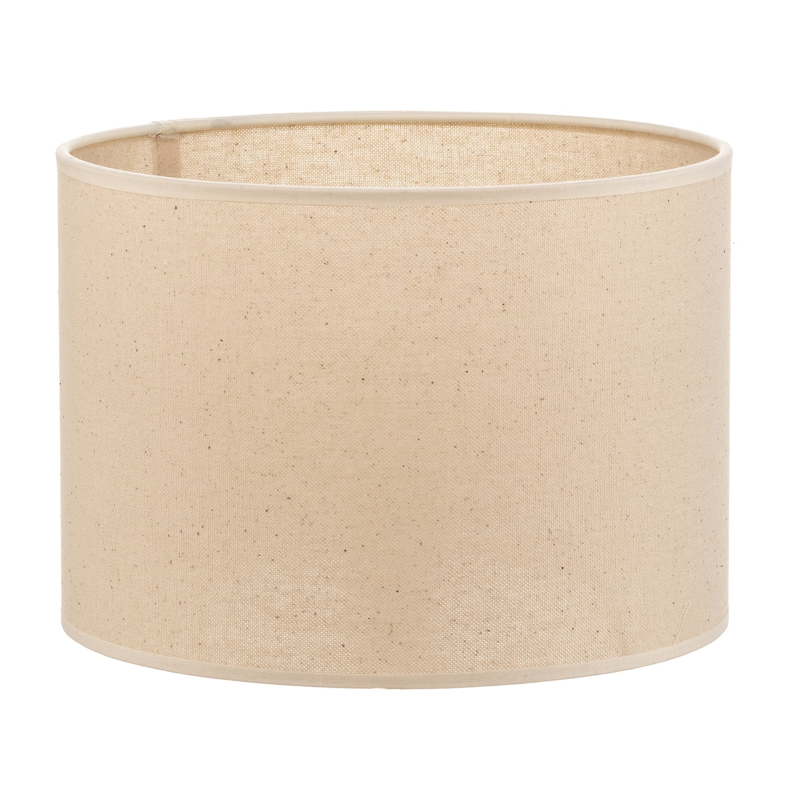 Lampeskjerm Roller bomull beige forfra