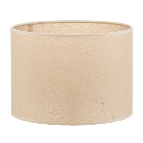 Lampeskjerm Roller bomull beige forfra