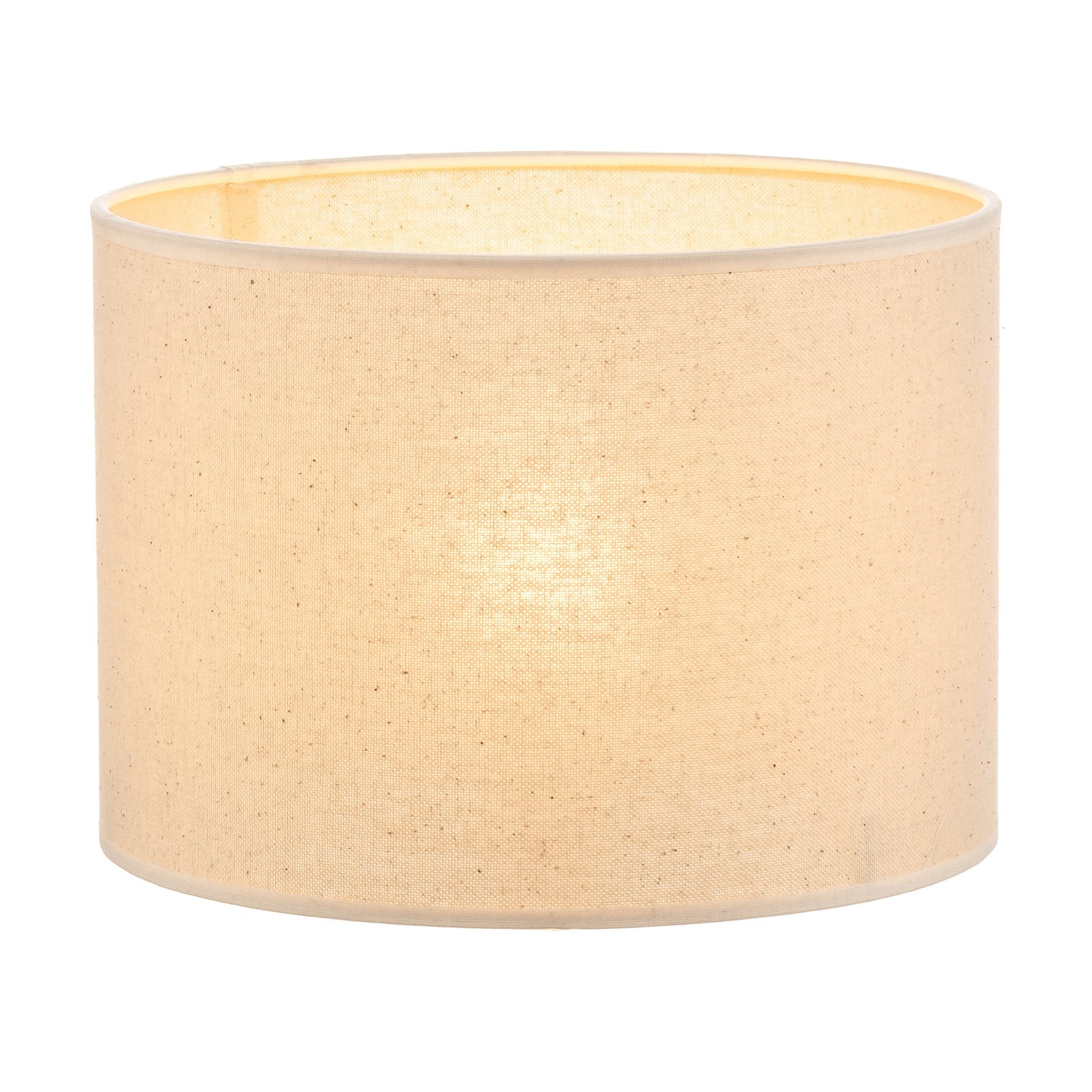Lampeskjerm Roller bomull beige bakside