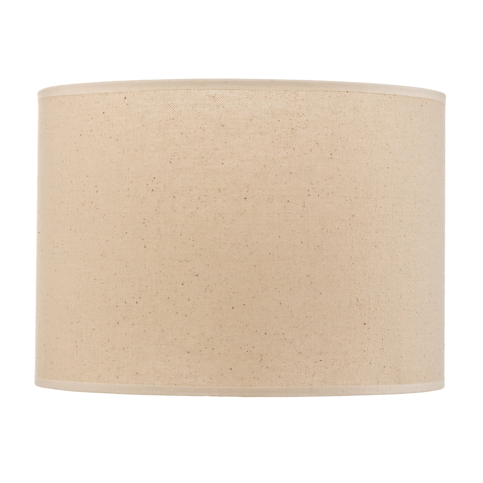 Lampeskjerm Roller bomull beige detalj