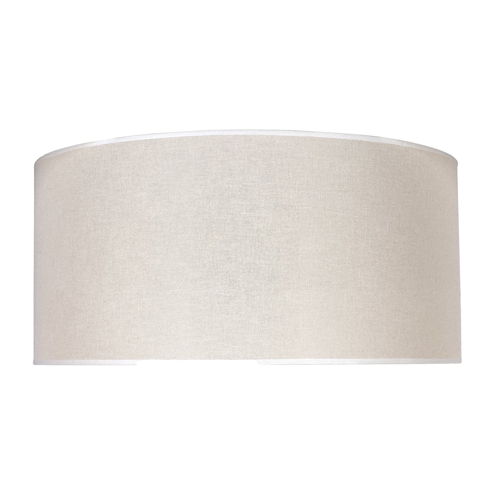 Lampeskjerm Roller bomull beige detalj