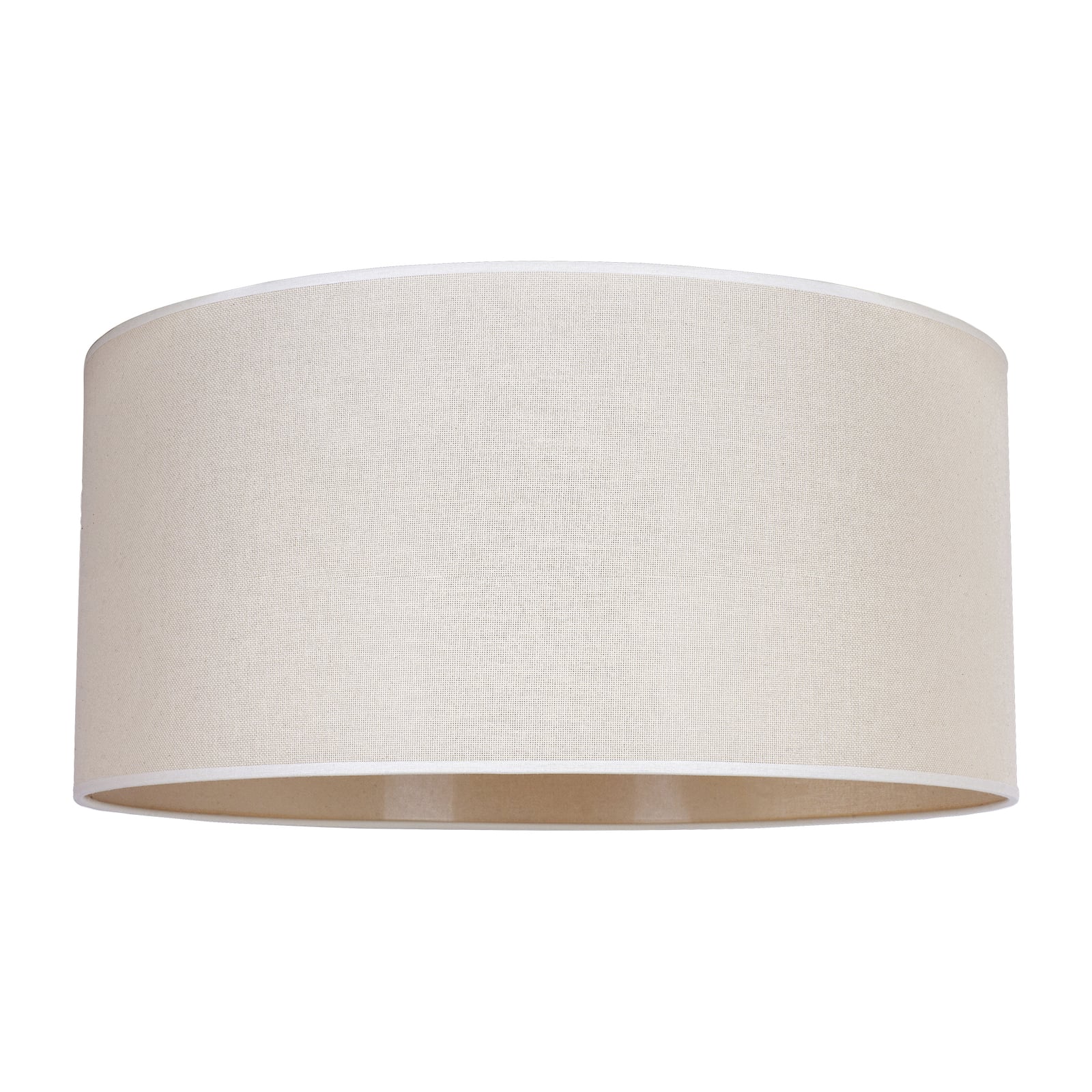 Lampeskjerm Roller bomull beige forfra