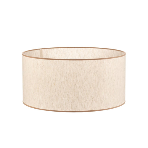 Lampeskjerm Roller bomull ecru/beige forfra