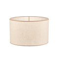 Lampeskjerm Roller bomull ecru/beige Ø50 cm E27 forfra