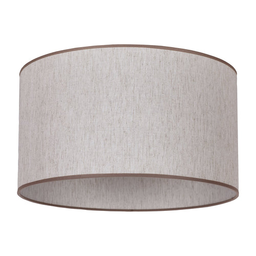 Lampeskjerm Roller bomull ecru/beige Ø40 cm E27 bakside