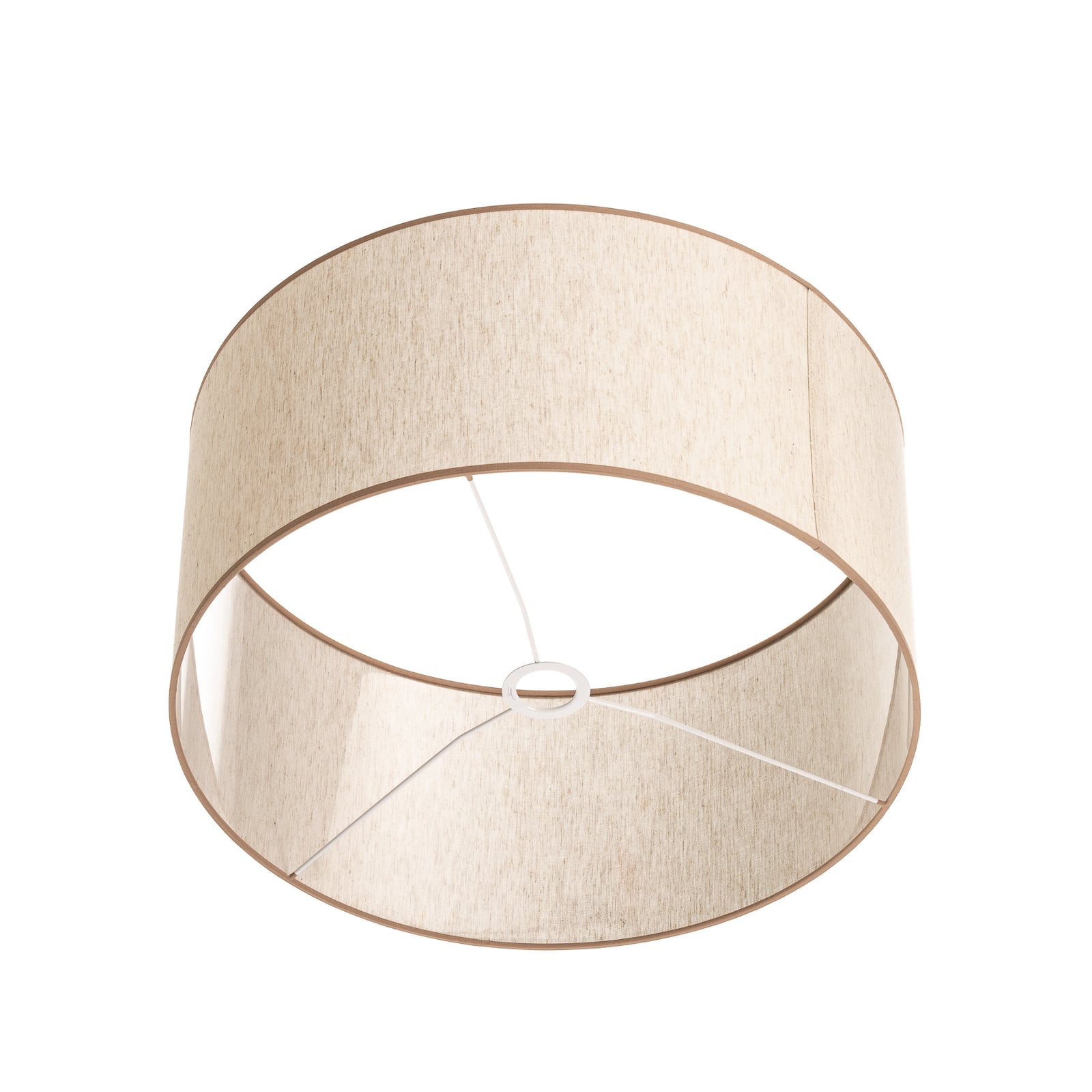 Detaljbilde av Lampeskjerm Roller bomull ecru/beige