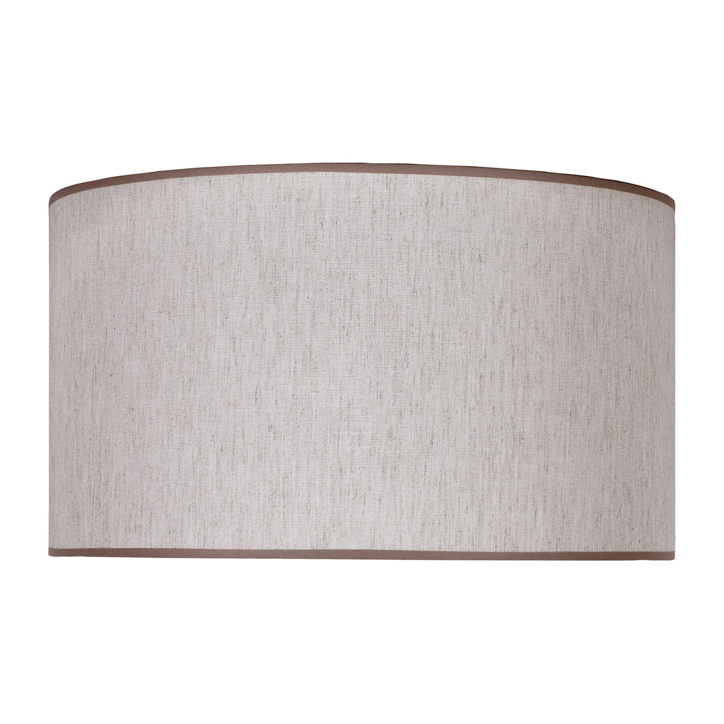 Detalj av Lampeskjerm Roller bomull ecru/beige Ø40 cm E27