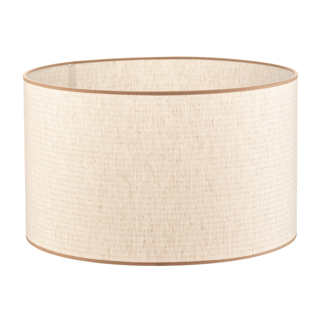 Lampeskjerm Roller jute ecru montert på lampe