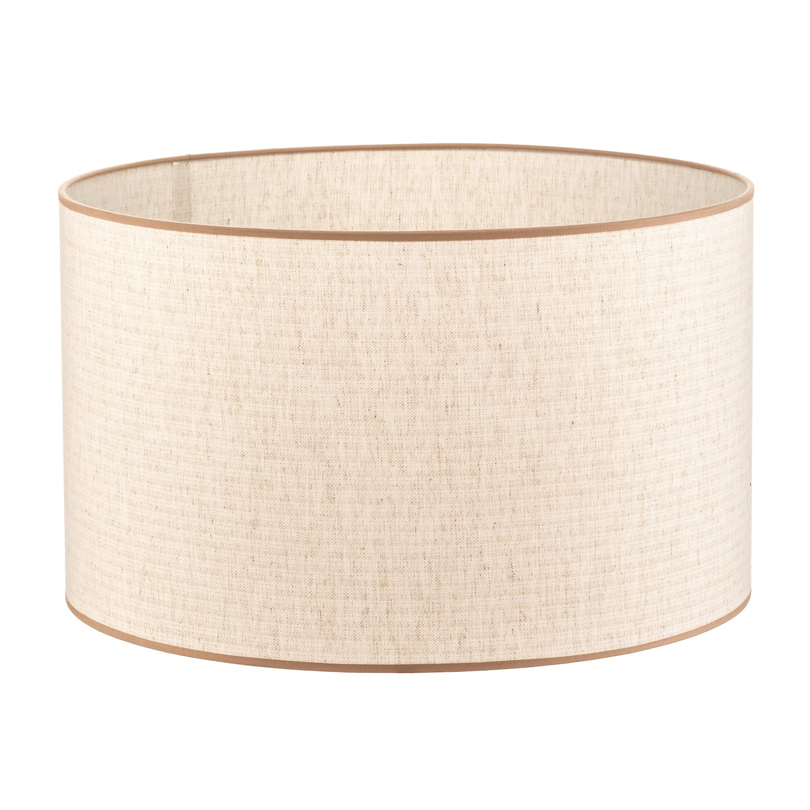 Lampeskjerm Roller jute ecru montert på lampe