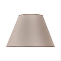 Lampeskjerm Sofia tekstil beige forfra