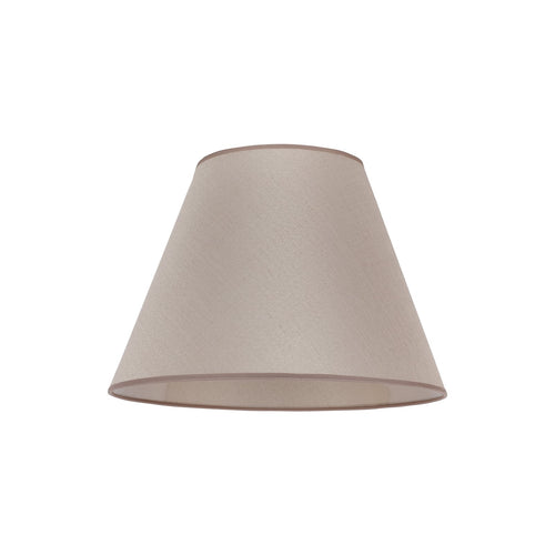 Lampeskjerm Sofia tekstil beige bakside