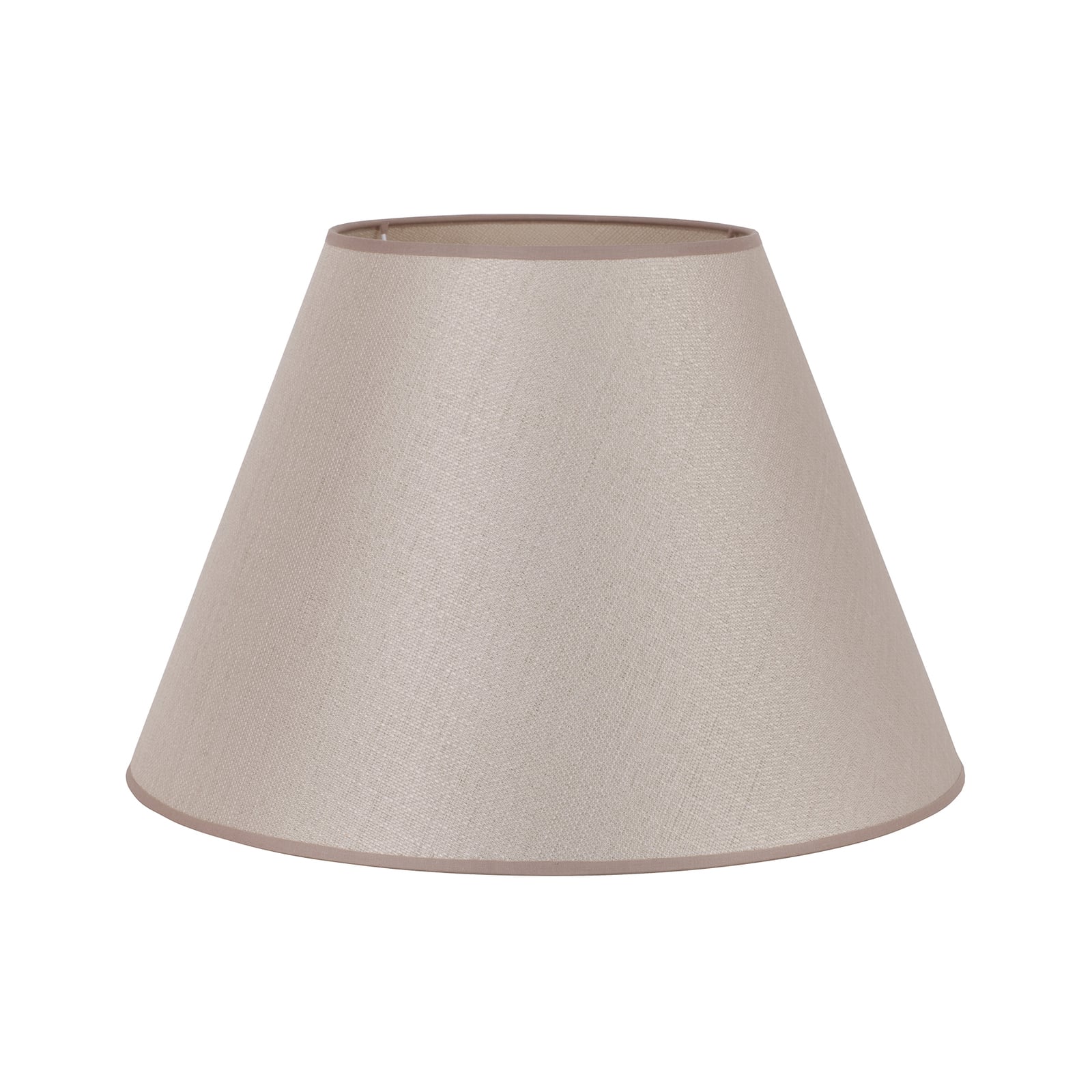 Lampeskjerm Sofia tekstil beige detalj