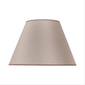 Lampeskjerm Sofia tekstil beige forfra