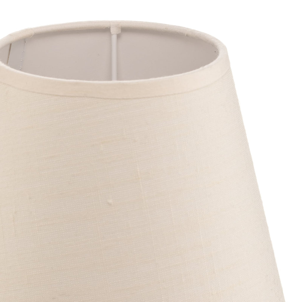 Montert Lampeskjerm Sofia tekstil ecru Ø18,5 cm E14