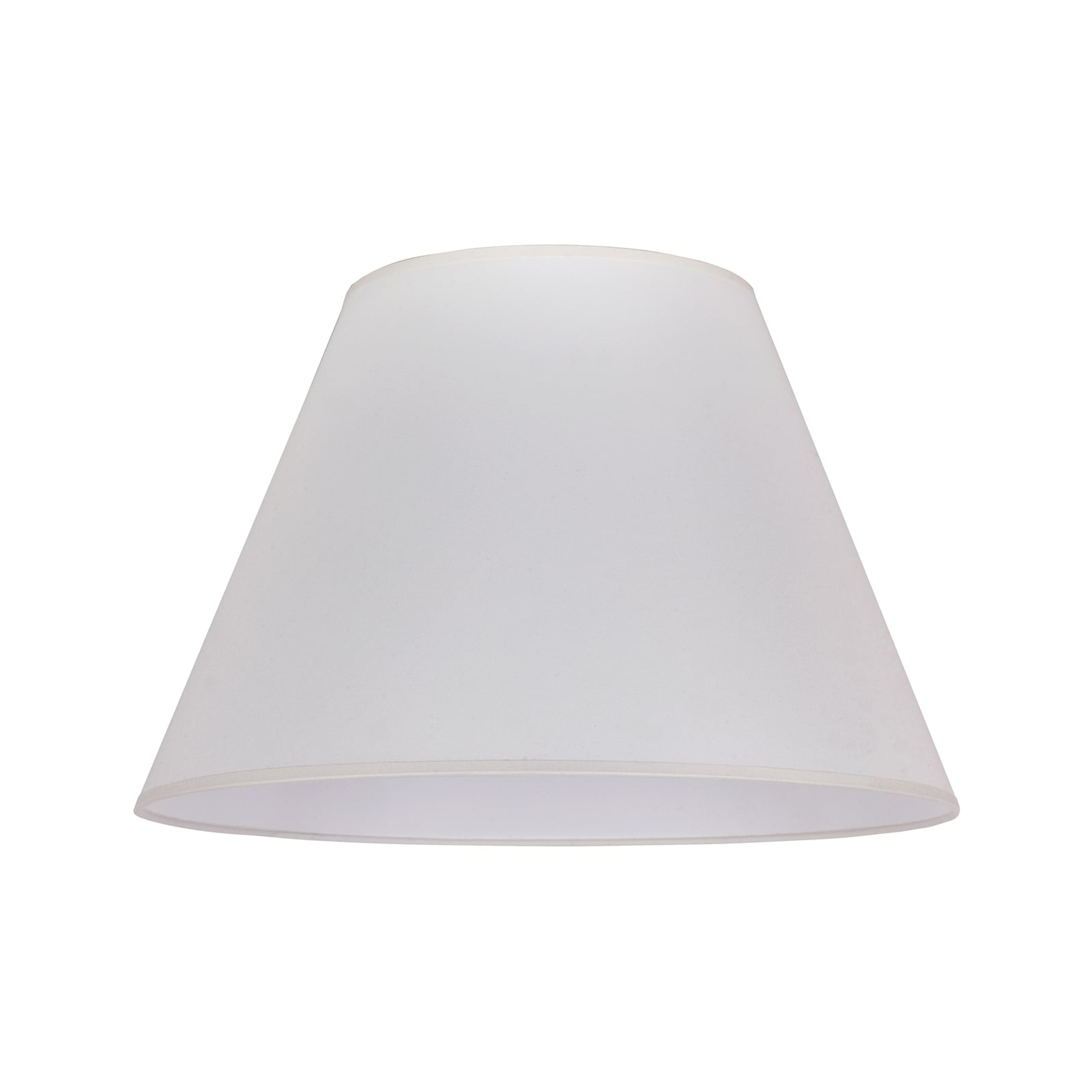 Lampeskjerm Sofia tekstil ecru/hvit Ø45 cm bakside