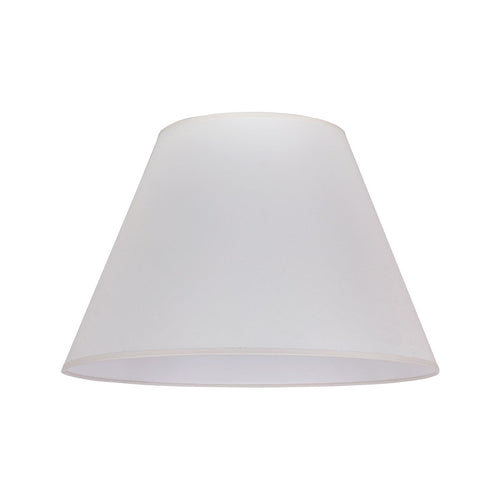 Lampeskjerm Sofia tekstil ecru/hvit Ø45 cm bakside