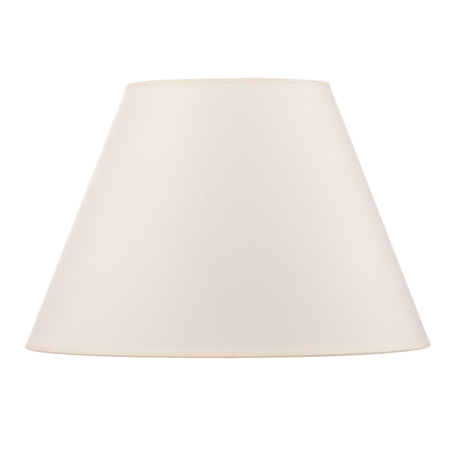 Lampeskjerm Sofia tekstil ecru/hvit Ø45 cm høyde 31 cm - Duolla
