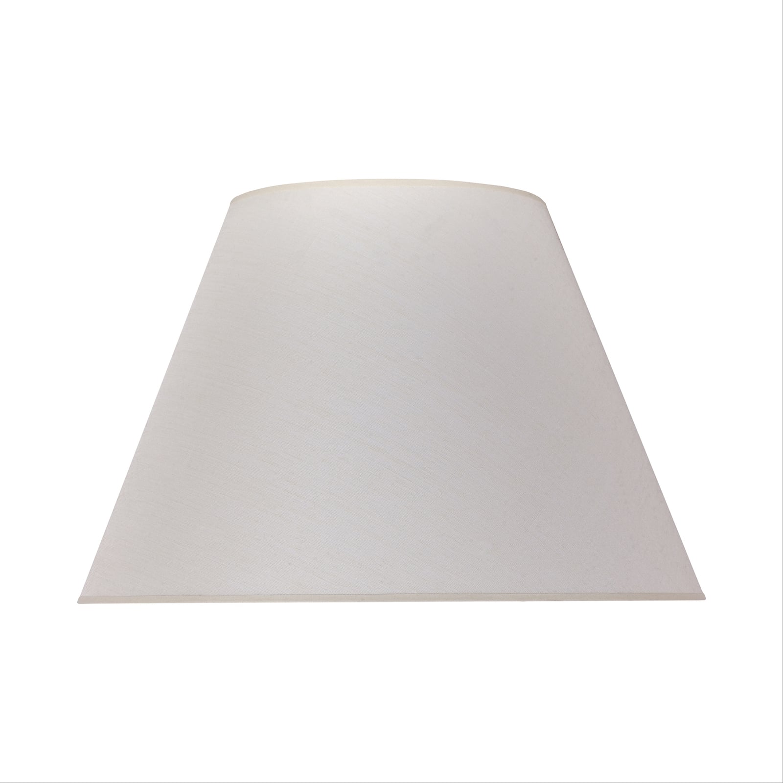 Lampeskjerm Sofia tekstil ecru Ø35 cm H25 cm E27 forfra
