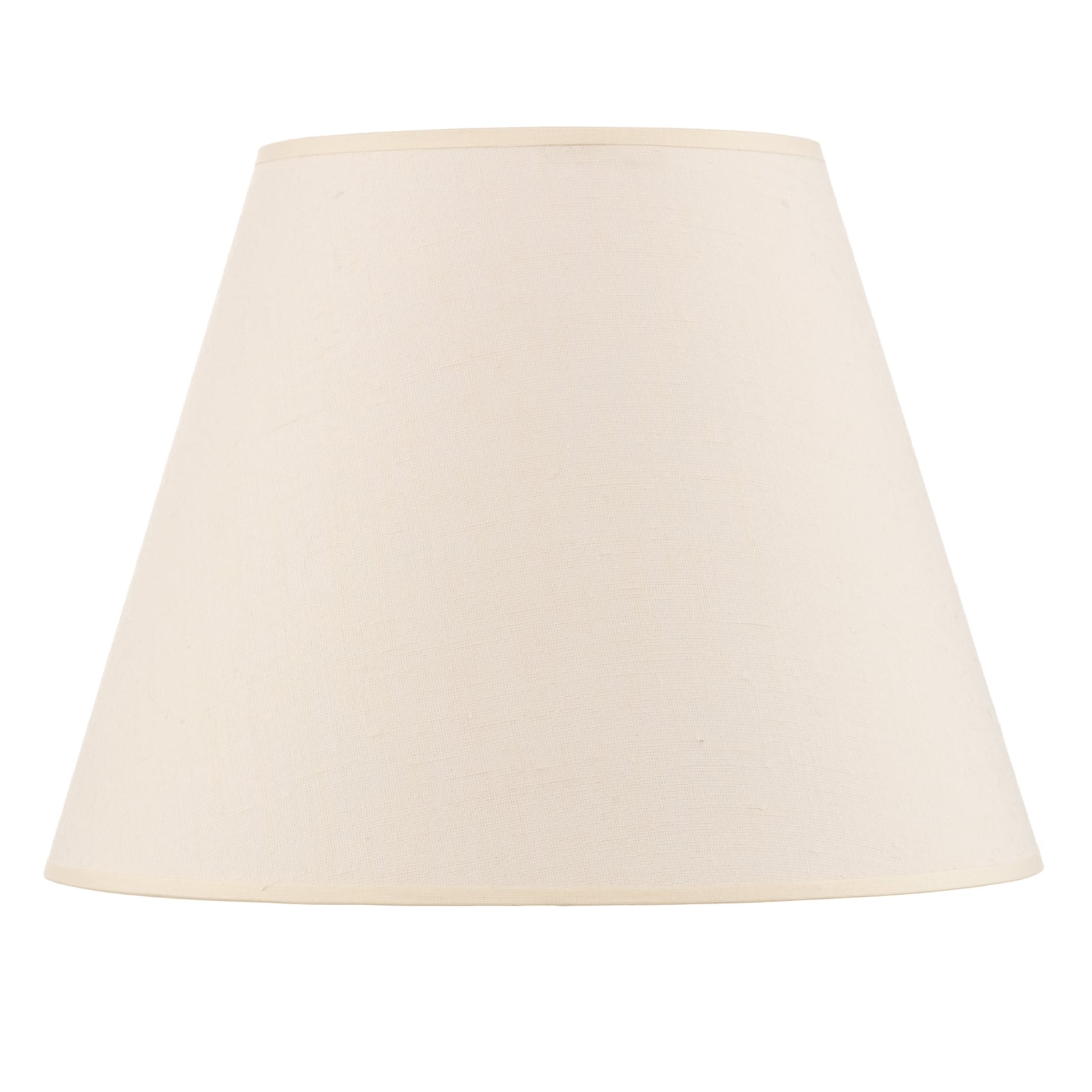 Lampeskjerm Sofia tekstil ecru Ø35 cm H25 cm E27 side