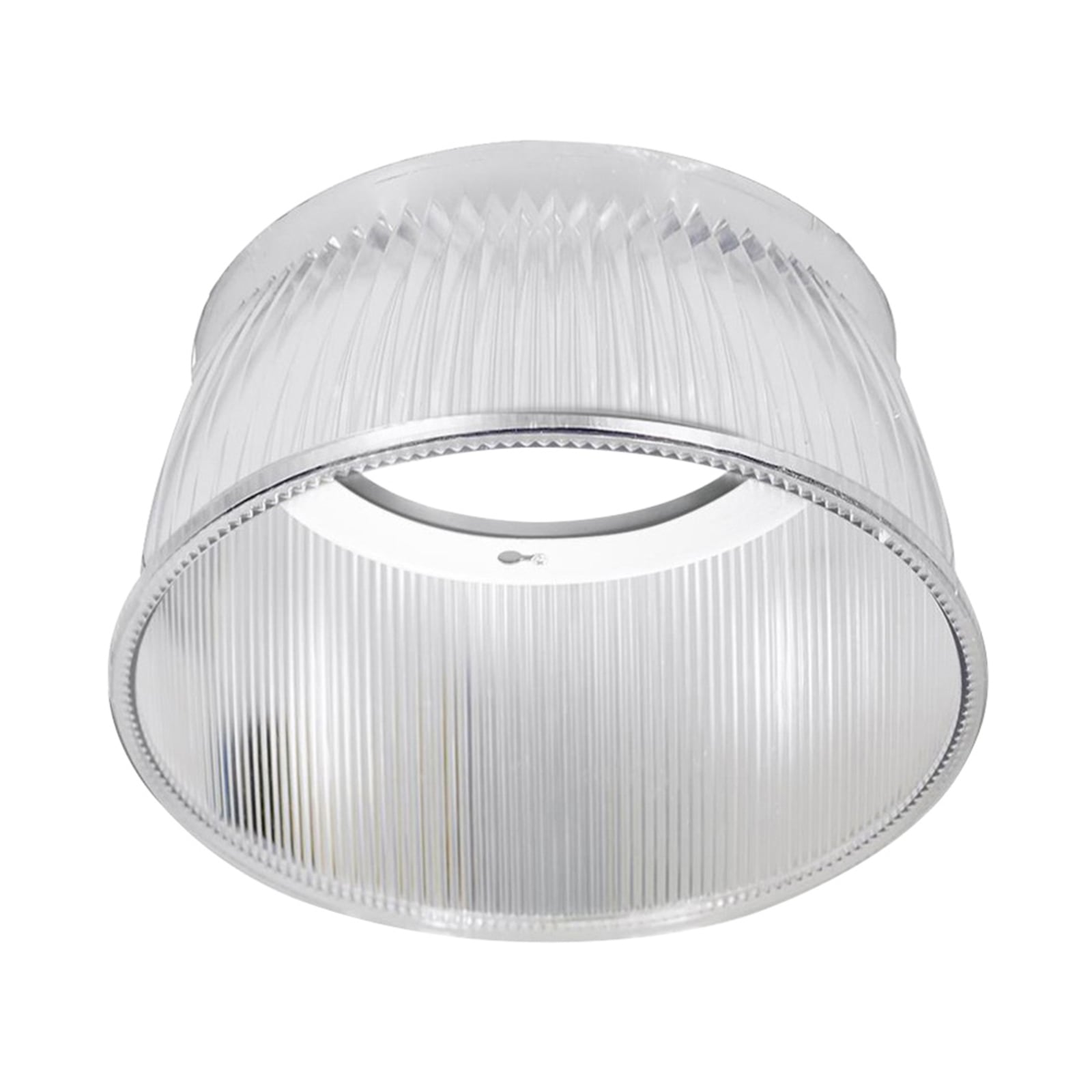 Lampeskjerm Sol polykarbonat transparent Ø41 cm - BRUMBERG forfra